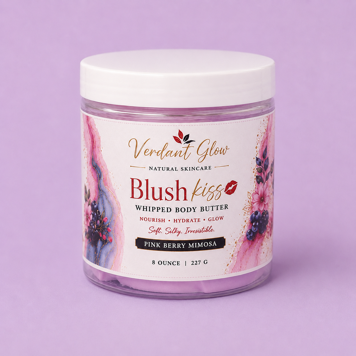 Verdant Glow Whipped Body Butter – Blush Kiss