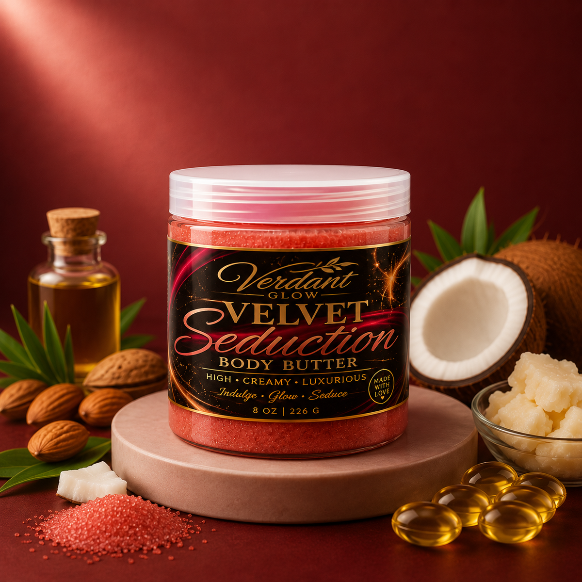Verdant Glow Whipped Body Butter – Velvet Seduction