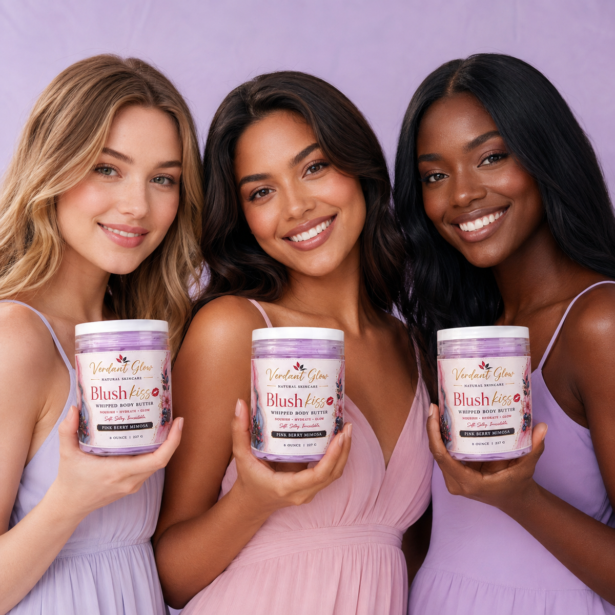 Verdant Glow Whipped Body Butter – Blush Kiss