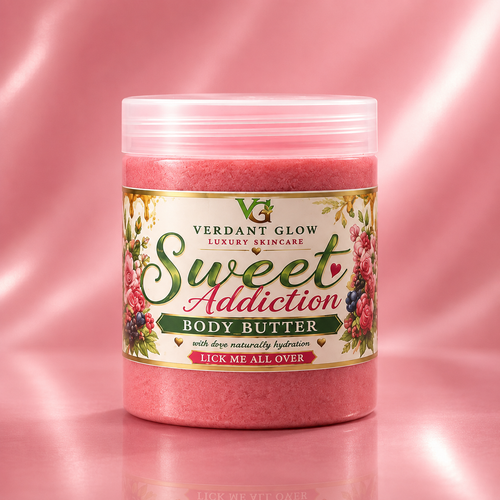Verdant Glow Whipped Body Butter – Vanilla Drizzle